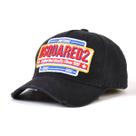 Boné de beisebol DSQUARED2 masculino e chapéu bordado esportivo - 57-59cm Boné de beisebol DSQUARED2 masculino e chapéu bordado esportivo - 57-59cm