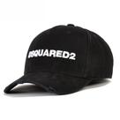 Boné de beisebol DSQUAREDS Sports Cap bordado casual preto