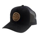 Boné de beisebol Enjoy Life Anime Snapback, poliéster preto
