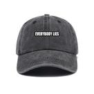 Boné de beisebol Everybooys Lies Anime para crianças de 56 a 58 cm de algodão
