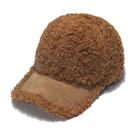 Boné de beisebol Faux Shearling Winter para adultos