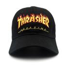 Boné de beisebol Flame Embroidery para homens Snapback Cotton Boné de beisebol Flame Embroidery para homens Snapback Cotton