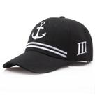 Boné de beisebol Fleets Anime Snapback Hip-Hop, algodão preto