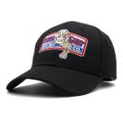 Boné de beisebol Forrests Gumps Anime Black para adultos