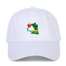 Boné de beisebol Frogs Anime Snapback Hip-Hop de algodão preto