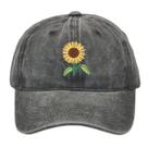 Boné de beisebol Girassóis Anime Snapback Hip Hop Flat A