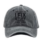 Boné de beisebol Hat Fix Stuffs And I Knows Things Anime Unissex Boné de beisebol Hat Fix Stuffs And I Knows Things Anime Unissex