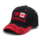 Boné de beisebol I loves Canada Anime Summer Trucker for Men