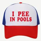 Boné de beisebol I Pees In Pools Anime para crianças 56-58cm
