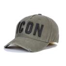 Boné de beisebol ICONS, chapéu esportivo masculino ajustável de 57 a 59 cm de circunferência