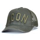 Boné de beisebol ICONS Masculino, boné esportivo, chapéu de algodão 57-59cm