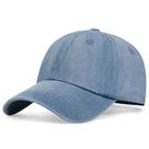 Boné de Beisebol Jeans Unissex - Chapéu Casual Ajustável com Proteção Solar