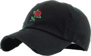 Boné de beisebol KBETHOS KBSV-124V Good Vibes Rose Pineapple Black