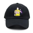 Boné de beisebol Kobes Bryants Anime Snapback Hat algodão preto