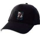 Boné de beisebol Lycoris Recoils Anime Snapback, algodão preto