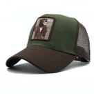 Boné de beisebol masculino Bear Sports Snapback de algodão ajustável