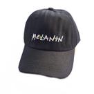 Boné de beisebol Melanins Letter Anime Hat para homens e mulheres Boné de beisebol Melanins Letter Anime Hat para homens e mulheres