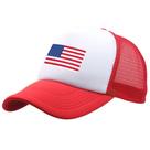 Boné de beisebol Mesh Trucker Plain Chapéu Estampado com Bandeira