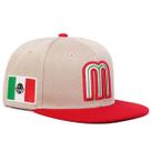 Boné de beisebol Mexicos Nationals Anime Snapback Hat Cotton