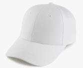 Boné De Beisebol Moda Casual Básico Liso Aba Curva
