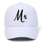 Boné de beisebol Mr And Mrs Anime ajustável de 56 a 58 cm de algodão