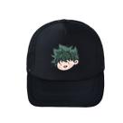 Boné de beisebol My Hero Academia Anime Snapback Unissex Boné de beisebol My Hero Academia Anime Snapback Unissex