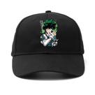Boné de beisebol My Hero Academia Midoriya Izuku Anime Boné de beisebol My Hero Academia Midoriya Izuku Anime
