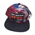 Boné de beisebol New Yorks Anime Snapback Hat Algodão Preto