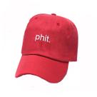 Boné de beisebol Phit Red Embroidery Anime para adultos Boné de beisebol Phit Red Embroidery Anime para adultos