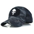 Boné de beisebol Punishers Anime Snapback, algodão preto Boné de beisebol Punishers Anime Snapback, algodão preto