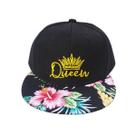 Boné de beisebol Queens Anime Snapback Hip-Hop Flat ajustável