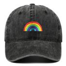 Boné de beisebol Rainbows Anime para crianças 56-58 cm ajustável