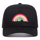 Boné de beisebol Rainbows Anime Trucker Summer para homens