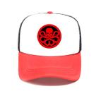 Boné de beisebol Reds Octopus Anime Snapback Hat 56-60cm