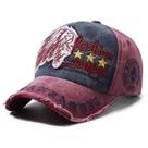 Boné de Beisebol Retrô Masculino - Estilo Desgastado para Primavera/Outono Boné de Beisebol Retrô Masculino - Estilo Desgastado para Primavera/Outono