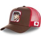 Boné de beisebol Ryus Anime para crianças de 56 a 58 cm de algodão ajustável