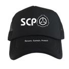 Boné de beisebol Scps Anime Snapback Hat de algodão 56-60cm