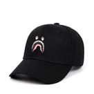 Boné de beisebol Sharks Anime tamanho ajustável 56-58 cm algodão