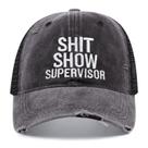 Boné de beisebol Shits Shows Supervisors Anime para crianças de 56 a 58 cm