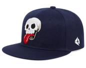 Boné de beisebol Skulls Anime Chapéu de beisebol ajustável Trucker