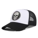 Boné de beisebol Skulls Anime Snapback Hip-Hop de algodão unissex