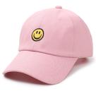 Boné de beisebol SONMONY Smile Face Toddler Boy 3-12 anos rosa