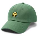 Boné de beisebol SONMONY Smile Face Toddler Green 3-12 anos