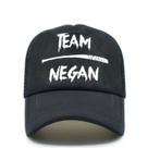 Boné de beisebol Teams Negans Anime para crianças 56-58 cm ajustável