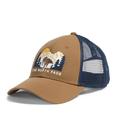 Boné de beisebol THE NORTH FACE bordado Mudder Trucker Brown