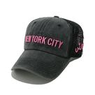 Boné de beisebol Trucker Cotton Front Mesh-B New York City