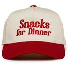 Boné de beisebol Trucker Hat Funky Junque Snacks para jantar