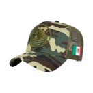 Boné De Beisebol Unissex Ajustável Com Bordado Da Bandeira Mexicana, Chapéu Casual De Verão Para