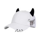 Boné De Beisebol Unissex Ajustável Com Design De Chifre De Vaca, Chapéu Casual Para Primavera E Boné De Beisebol Unissex Ajustável Com Design De Chifre De Vaca, Chapéu Casual Para Primavera E