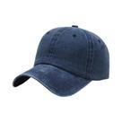 Boné De Beisebol Unissex Ajustável Em Algodão Lavado De Cor Sólida, Estilo Dad Hat Snapback Para